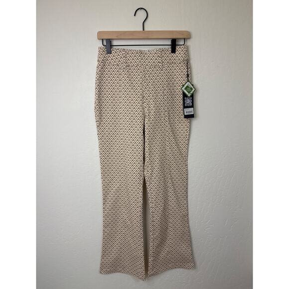 A. Putnam Kick Flare (more than just golf) pants in Grid Clay  Size Small (NWT) - Picture 3 of 12